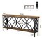 2-Tier Sofa Table 70.9 inches Console Hallway and Behind Couch